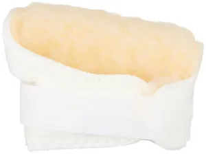 Rolyan Palm Protectors for Right Hand, Pack of 3 Right Handed Gloves for Finger Contracture Prevention, Comfortable Hand Cushion with Soft Sherpa Lining and Palm Pad to Prevent Hand Contractures