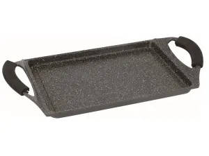 Royalty Line RL-NTG34M;  Griddle, Grill Pan, Marble Coating 2-handle 34cm