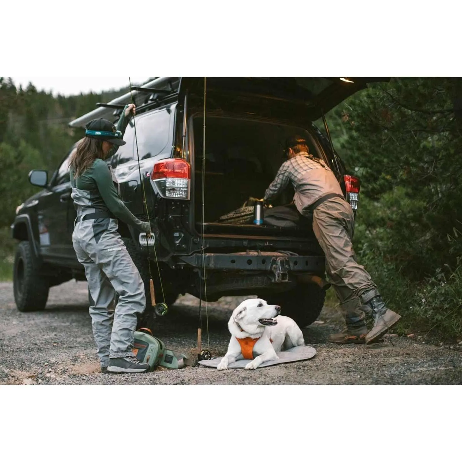 Ruffwear Highlands Dog Pad in Cloudburst Grey (Medium)