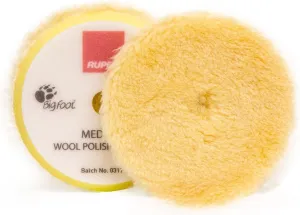 Rupes Bigfoot Medium Wool 3.5" - 90 MM Orbital Polishing Pad