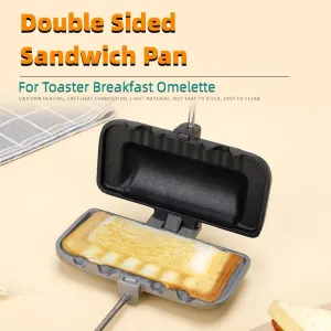Sandwich Maker Pan Non-Stick Grill Frying Pan