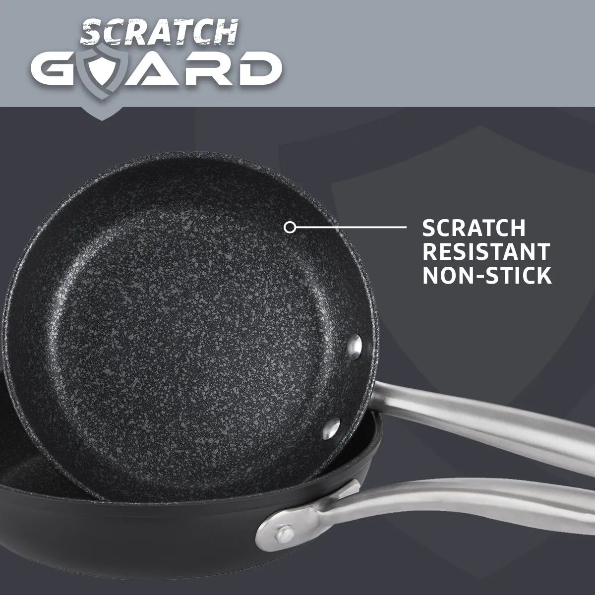 Scratch Guard 31cm Every Day Pan With Lid