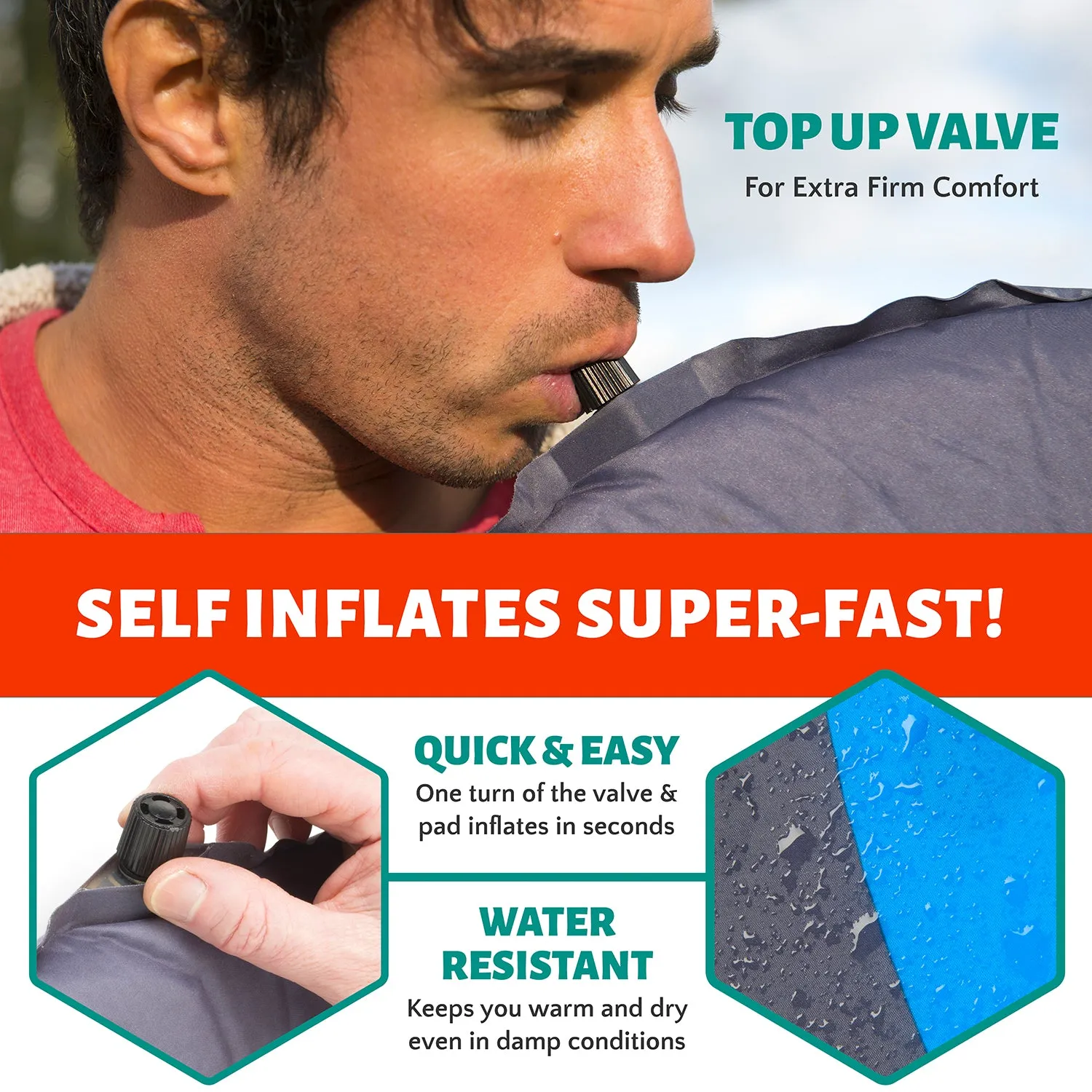 Self Inflating Sleeping Pad