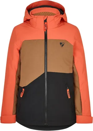 Skiwear Boys Ski Jacket - ANDERL Burnt Orange