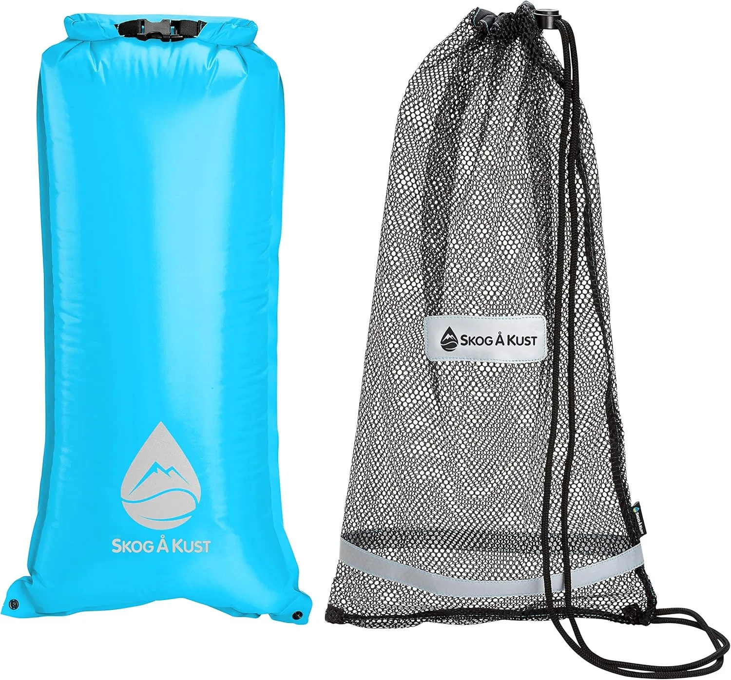 Skog Å Kust SnorkelSak 2-in-1 Mesh Snorkel Bag with Removable Interior Waterproof Dry Bag
