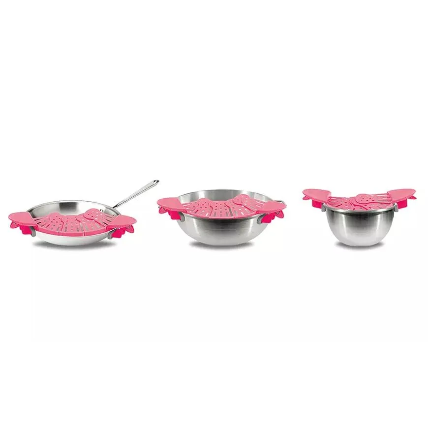 Snapbit Handsfree Strainer Fits All Size Pot, Pan, or Bowl