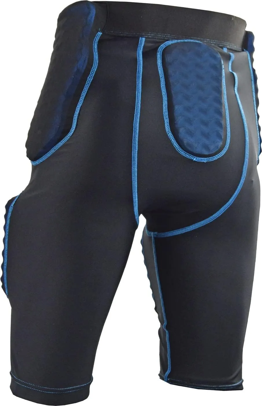 Sports Unlimited 5-Pad Integrated Boys Football Girdle 2.0 - Youth Girdle Football with Pads - Padded Compression Shorts for Basketball, Lacrosse, Other Sports