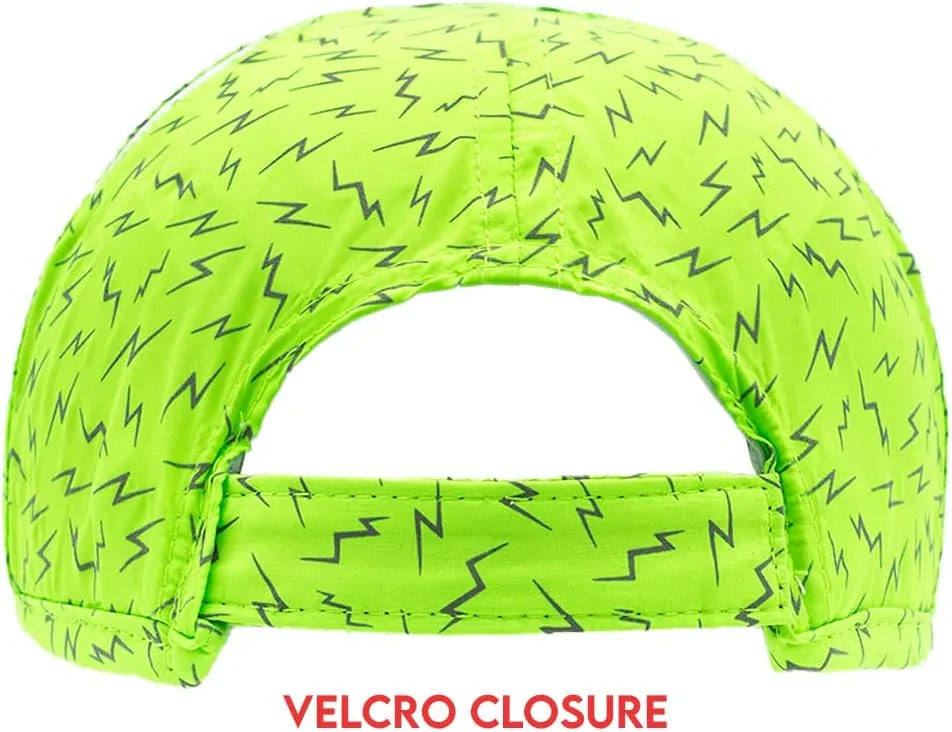 Sprints Race Day Performance Reflective Running Cap | The Lightweight, Quick Dry, Sport Hat, One Size, Unisex
