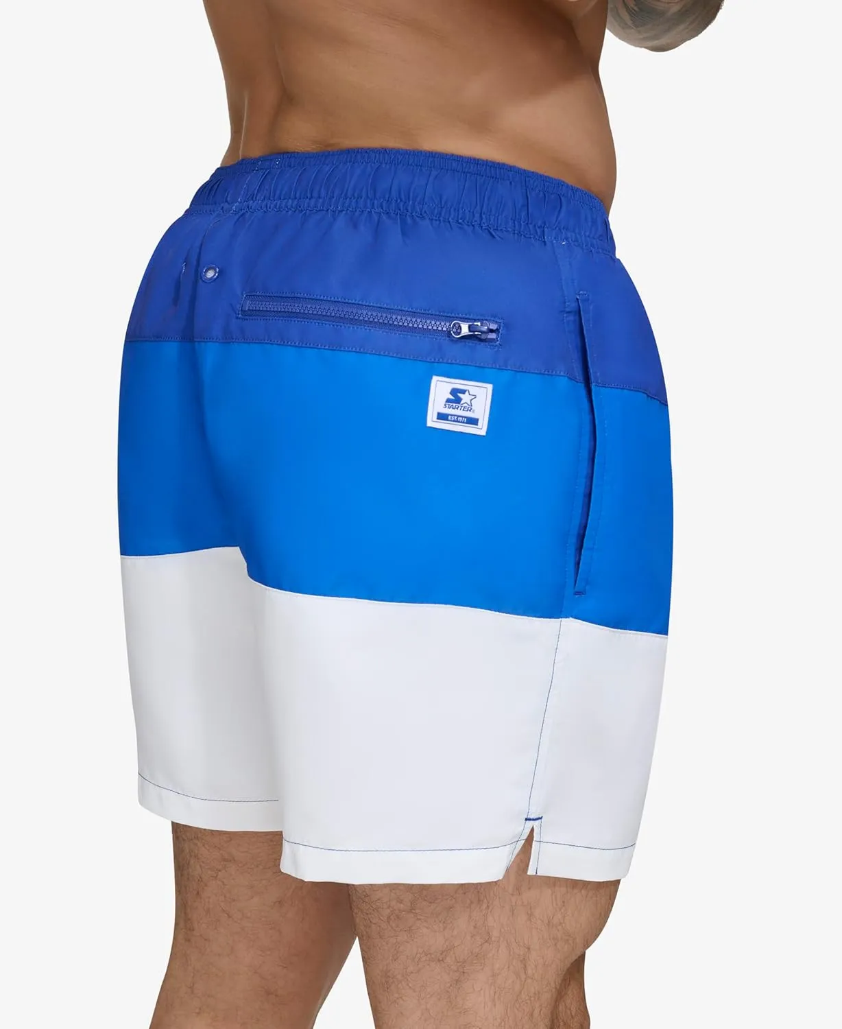 Starter Men's Quick Dry Lightweight Volley Colorbock Swim Trunk