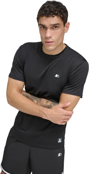 Starter Men's Quick Dry Short Sleeve Lightweight UPF Active Top