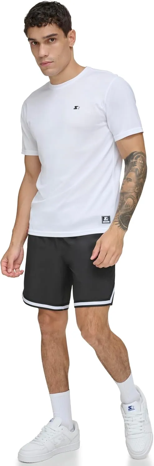 Starter Men's Quick Dry Short Sleeve Lightweight UPF Active Top