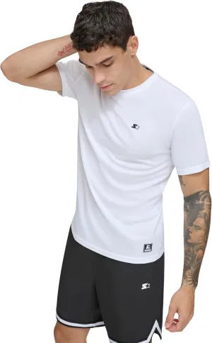 Starter Men's Quick Dry Short Sleeve Lightweight UPF Active Top