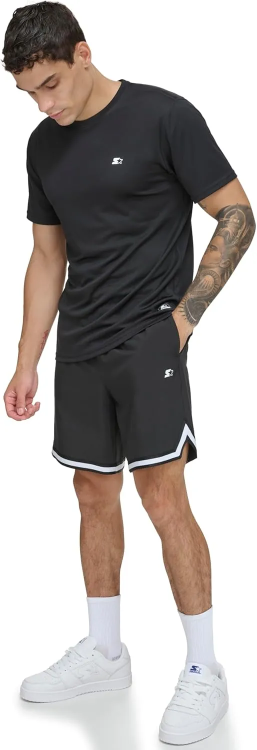 Starter Men's Quick Dry Short Sleeve Lightweight UPF Active Top