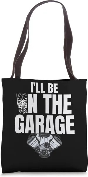 Still Playing With Blocks Engine Mechanic Horse Power Car Tote Bag