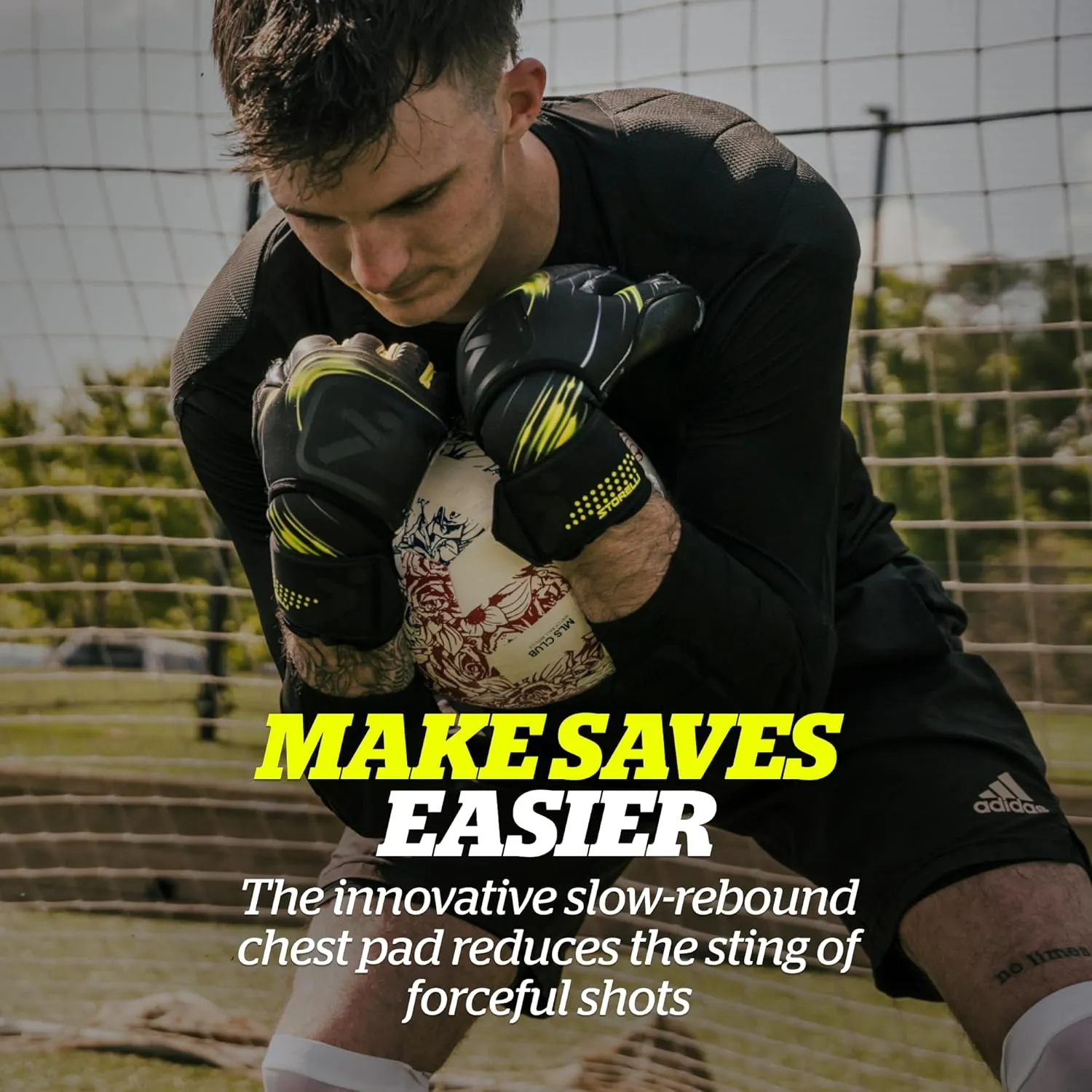 Storelli BodyShield 3/4 Goalkeeper Undershirt