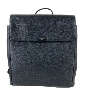 StorkSak St. James Leather Changing Bag, Black