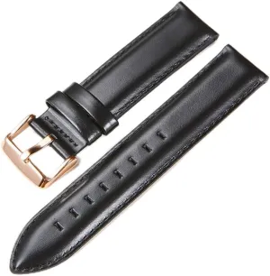 Strap 18mm 20mm 22mm Black Brown Red Strap Quick Release Strap Watch AccessoriesLeather