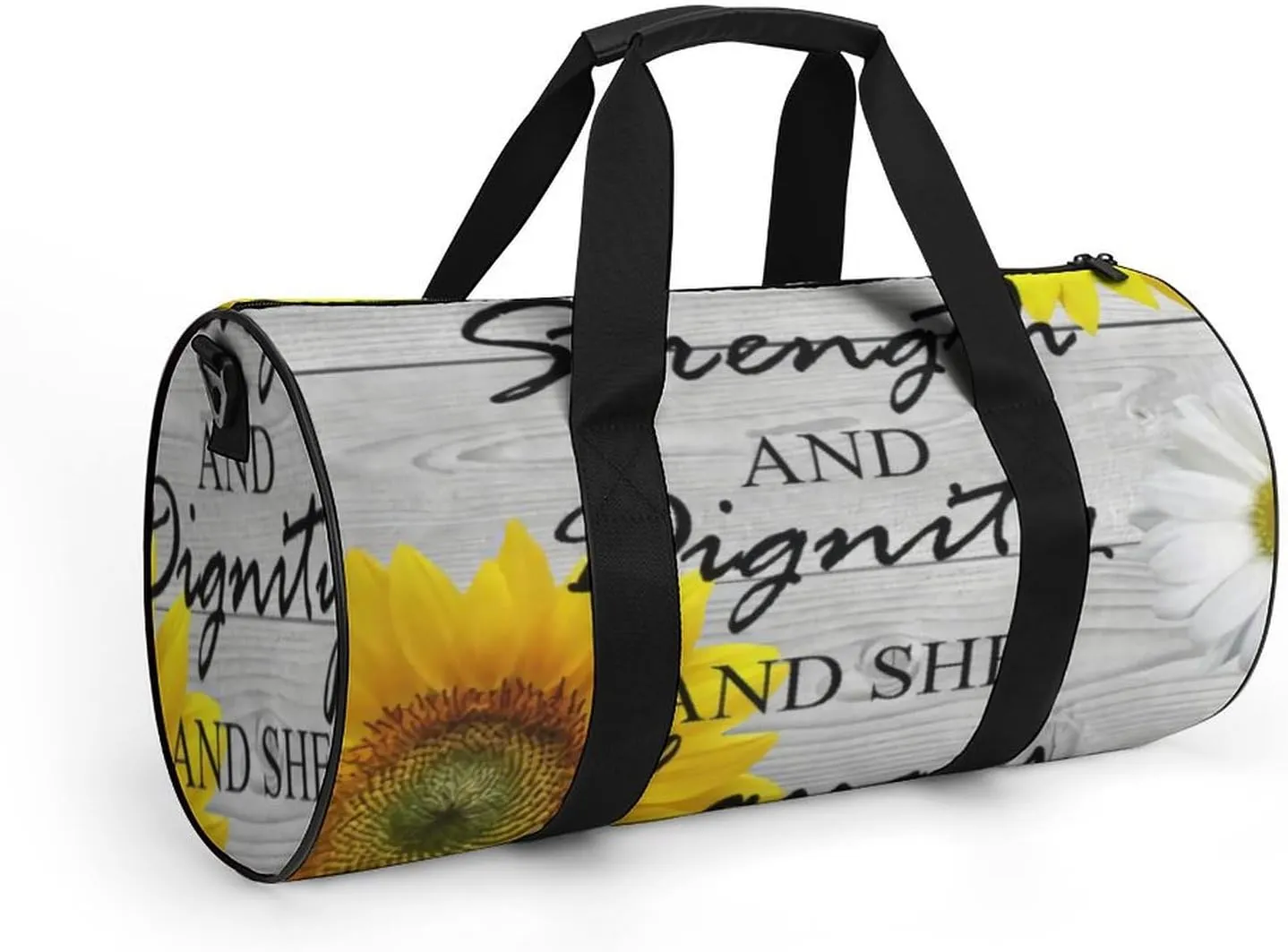 Summer Gold Pineapple Fitness Bag Waterproof And Stain Resistant Suitable for Unisex