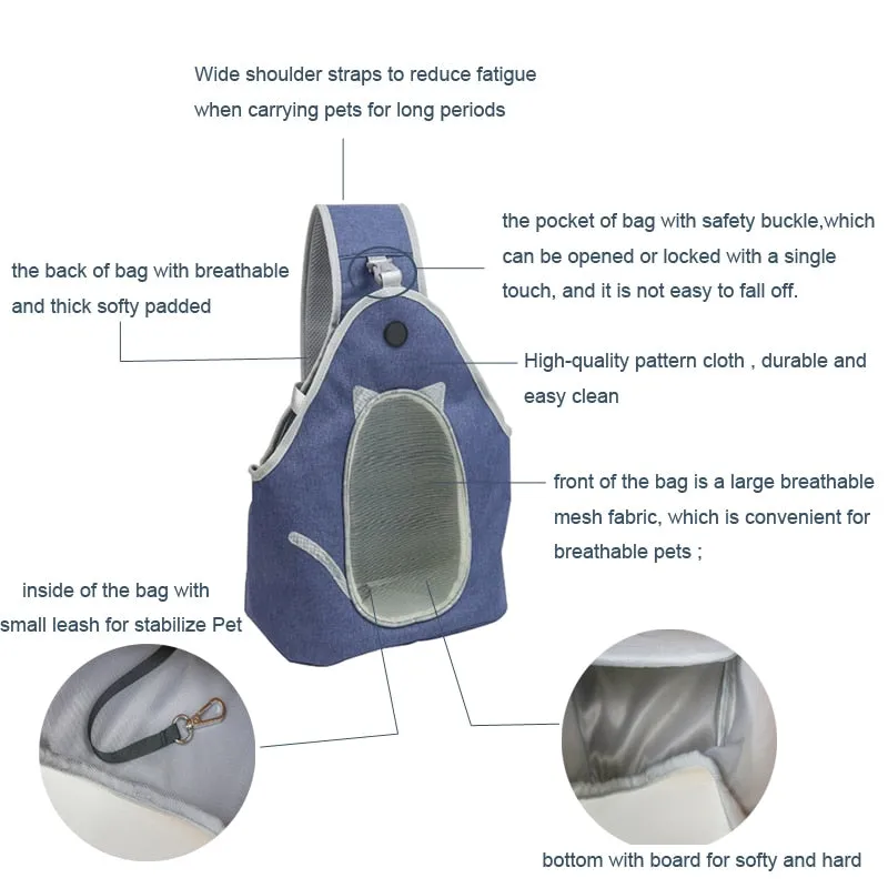 Summer Sling Pet Carrier Bag