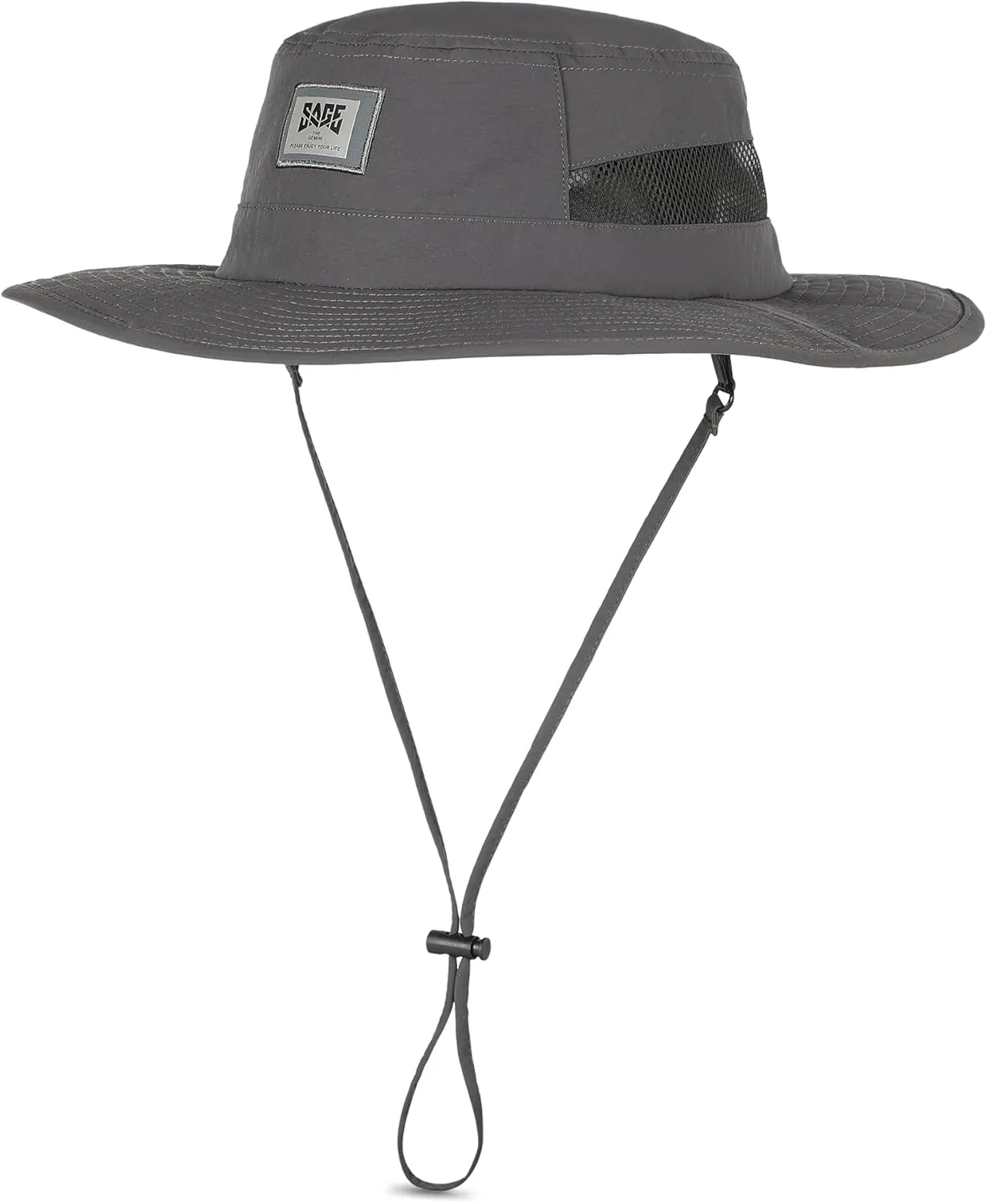 Sun Hat with Removable Neck Flap, UPF 50  Breathable Lightweight Fishing Hat, Quick-Drying Safari Hat for Garden Hiking