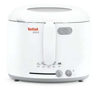 T-FAL Uno Compact Deep Fryer White - Blemished package with full warranty-FF203150