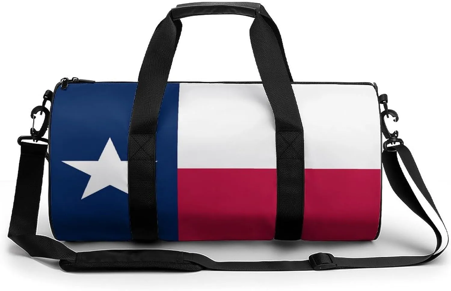 Texas State Flag Novelty Large Duffel Bag Lightweight Gym Bag Travel Tote Bags