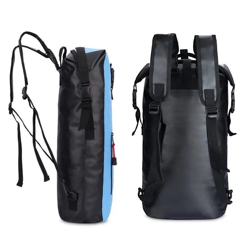 THE CLOWNFISH Waterproof Dry Backpack - 25L Capacity | Lightweight Design | Grey