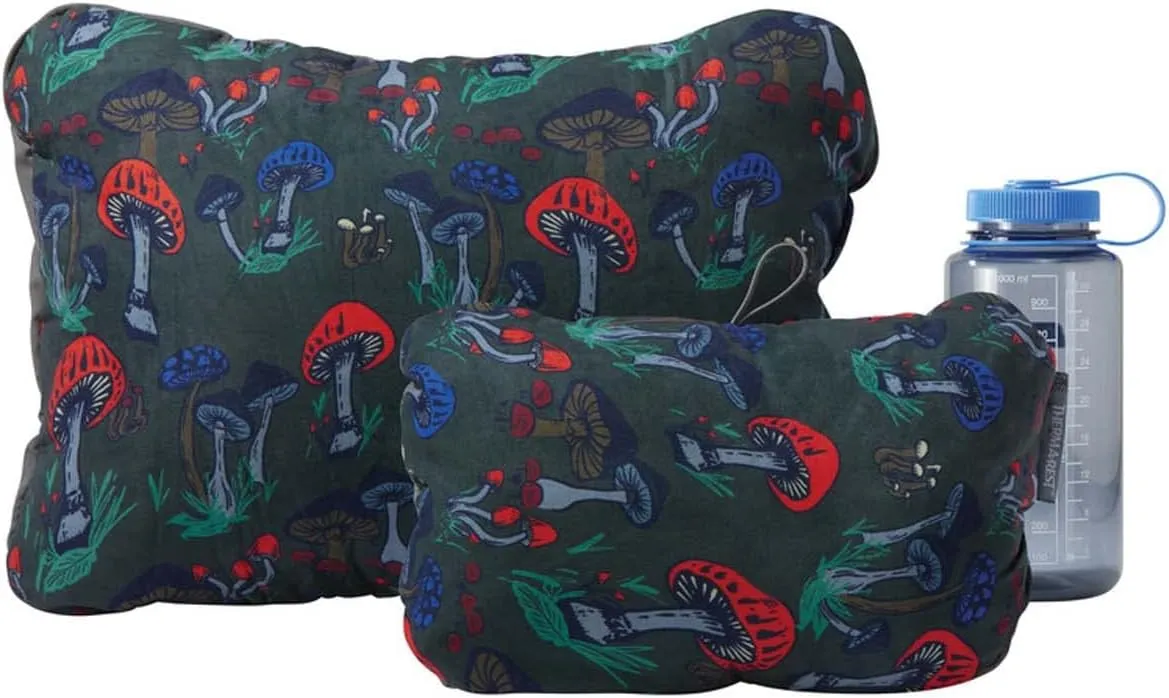 Therm-a-Rest Compressible Cinch Camping and Backpacking Pillow, Regular - 14 x 18 Inch, Fun Guy Print