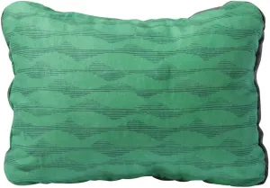 Therm-a-Rest Compressible Pillow Cinch for Camping, Backpacking, Airplanes and Road Trips, Regular - 14 x 18 Inch, Green Mountains Print