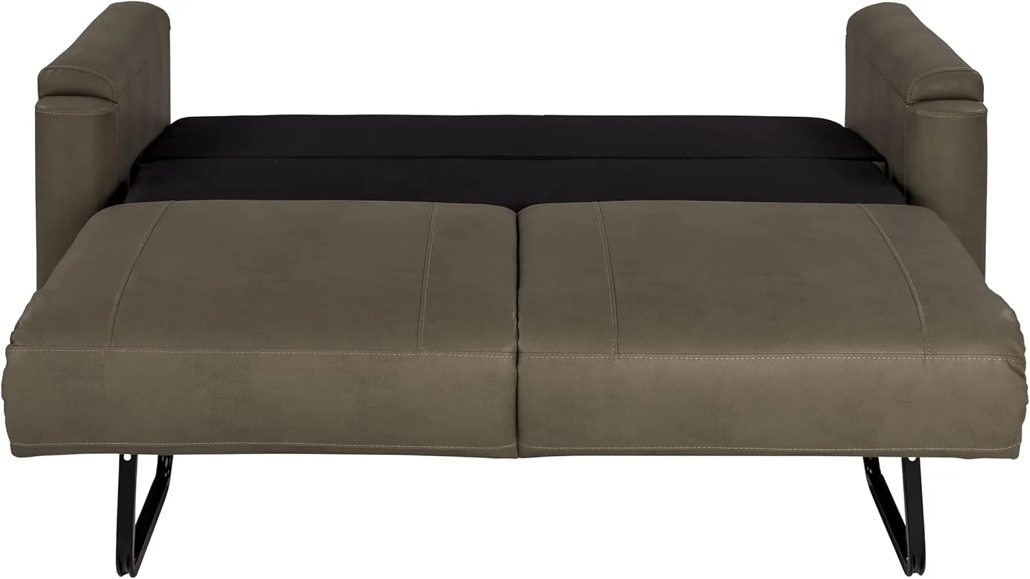 Thomas Payne 68" Grummond RV Tri-Fold Sofa with PolyHyde Fabric, Couch-to-Bed Conversion, Removeable Back, Easy Installation for Travel Trailers, 5th Wheels and Motorhomes - 2020128147