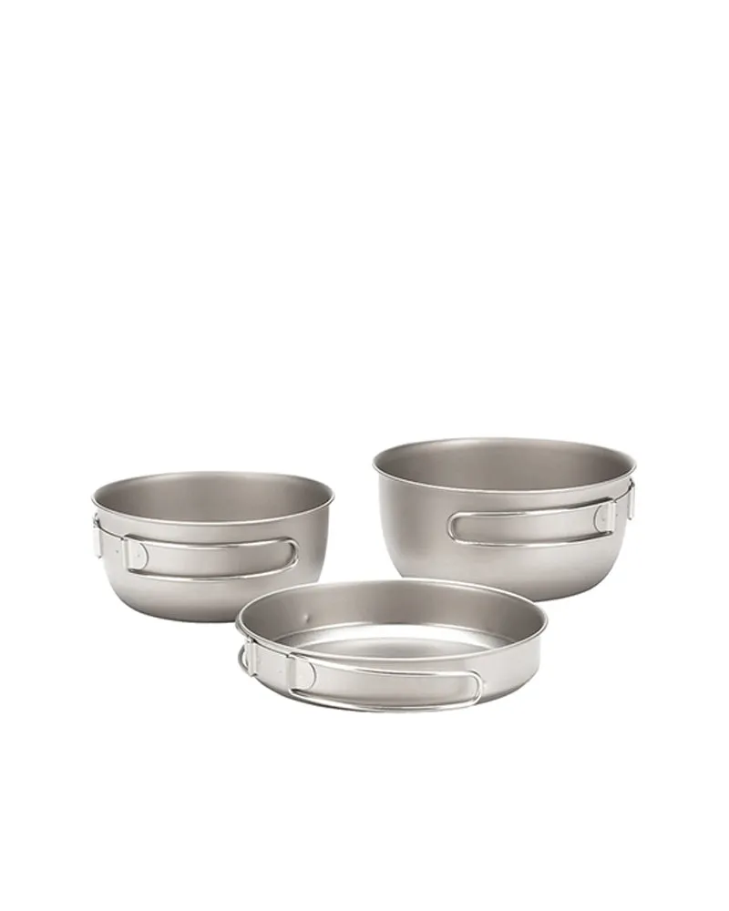 Titanium 3 Piece Cookset