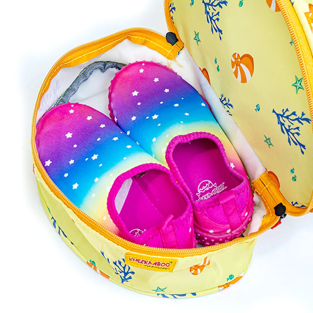 Toddler Lightweight Under The Sea Drawstring Bag - Yellow Coral