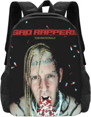 Tom Music Macdonald Backpack Laptop Bag Durable Large Capacity Fashion backpack Travel Bag