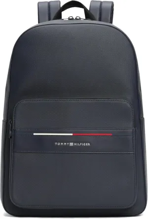 Tommy Hilfiger Mens Foundation Backpack, Space Blue