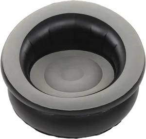 TOPINCN PVC Inflatable Couch Portable, Compression Sacks Sleeping Bag Accessories Inflatable Lounger Air Sofa Inflatable Air Sofa (Grey)