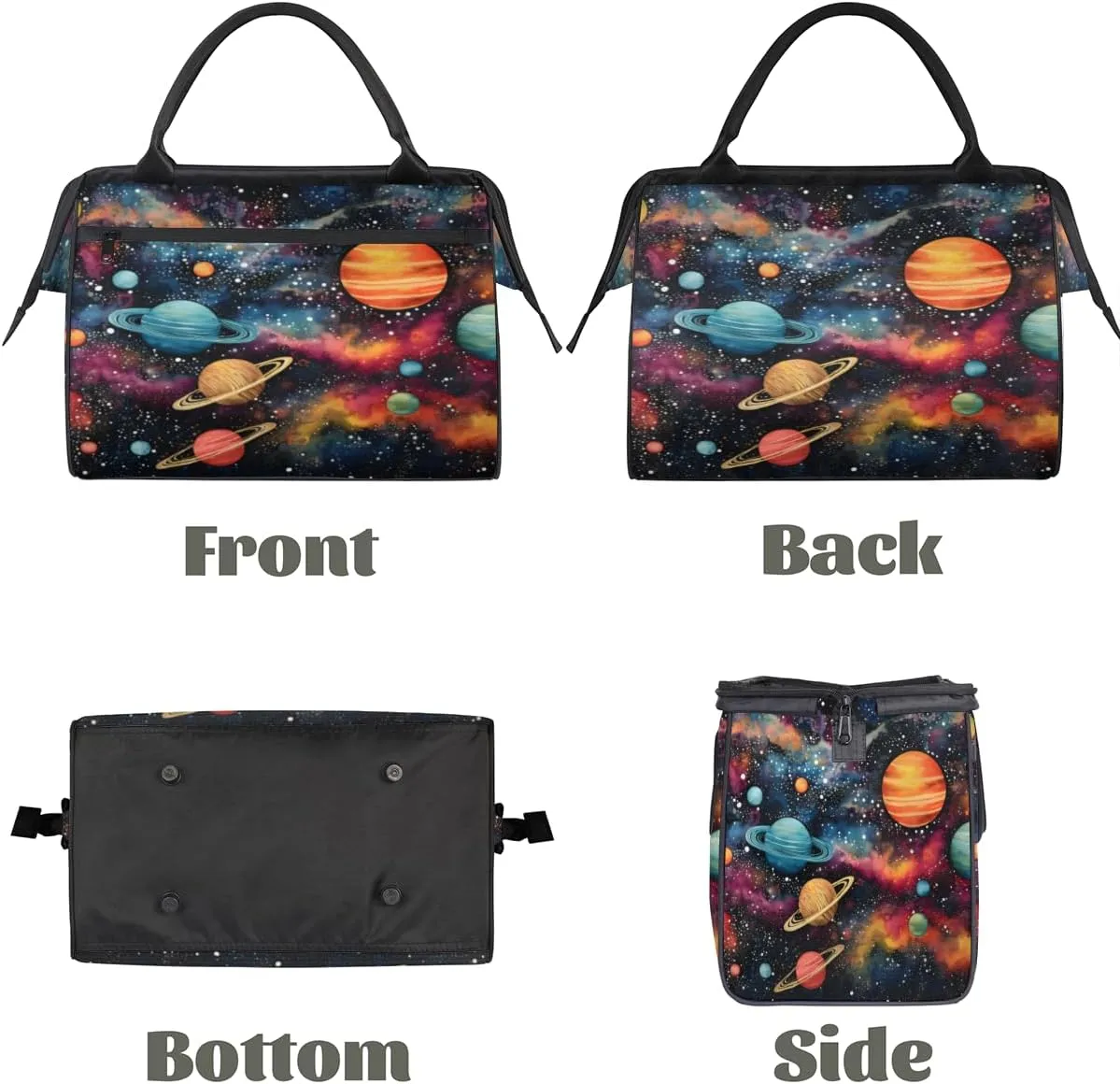 Tote Bag for Women, Lightweight Tote Bag with Zipper, Large Shoulder Bag Handbag for Travel, Work