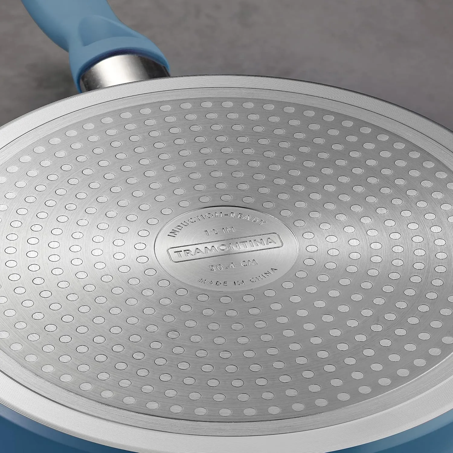 Tramontina 10 & 12-Inch Ceramic Non Stick Frying Pan Set, Heavy-Gauge Aluminum Skillet with Nonstick Coating, Dishwasher and Oven Safe (Blue, 2-Pack)