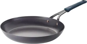 Tramontina Carbon Steel 12-Inch Large Frying Pan with Silicone Grip, Naturally Non Stick Skillet, Oven Safe
