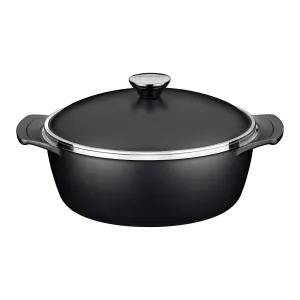 Tramontina Lyon Black Casserole 6.8 Litres