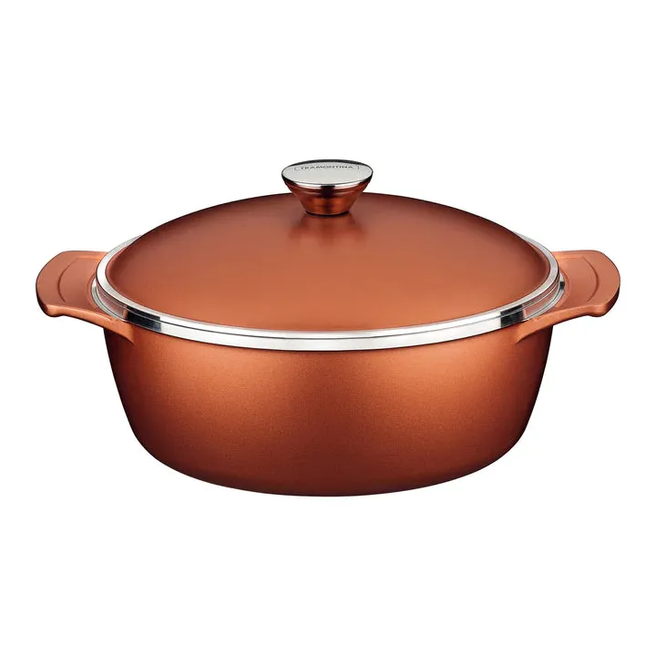Tramontina Lyon Golden Casserole 6.8 Litres