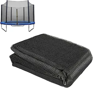 Trampoline Replacement Cover, Kids Trampolines Safety Mesh Net Placement Netting, 10ft 12ft 13ft 14ft 16ft Trampoline Replacement Net - Compatible with Most Trampoline Brands,10ft/3.06m