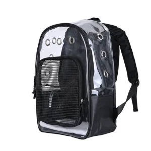 Transparent Small Dog Backpack