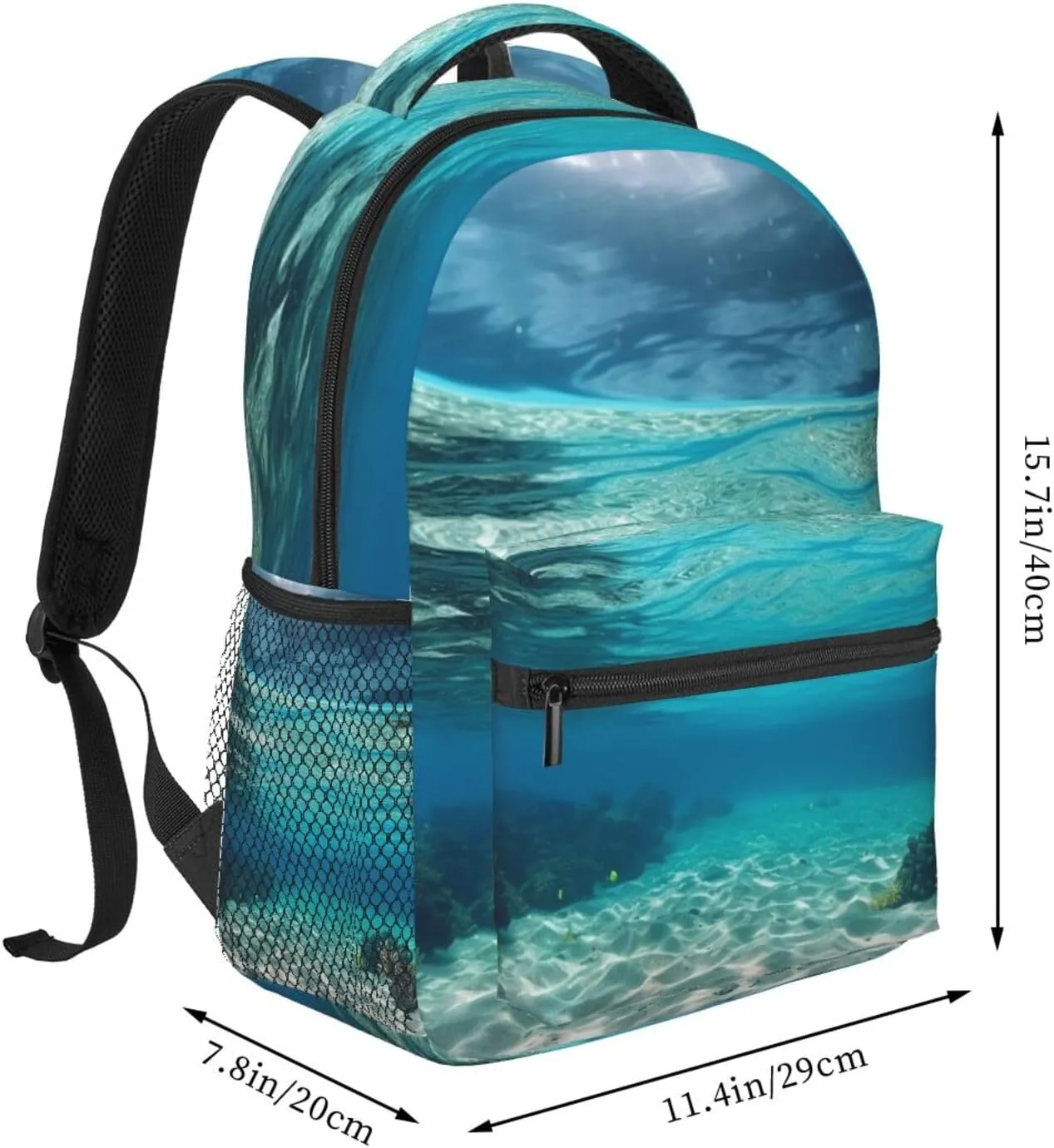 Travel Backpack for Women Men Casual Carry On Back Pack Vintage Eatery Dinner 15.6inch Laptop Backpack