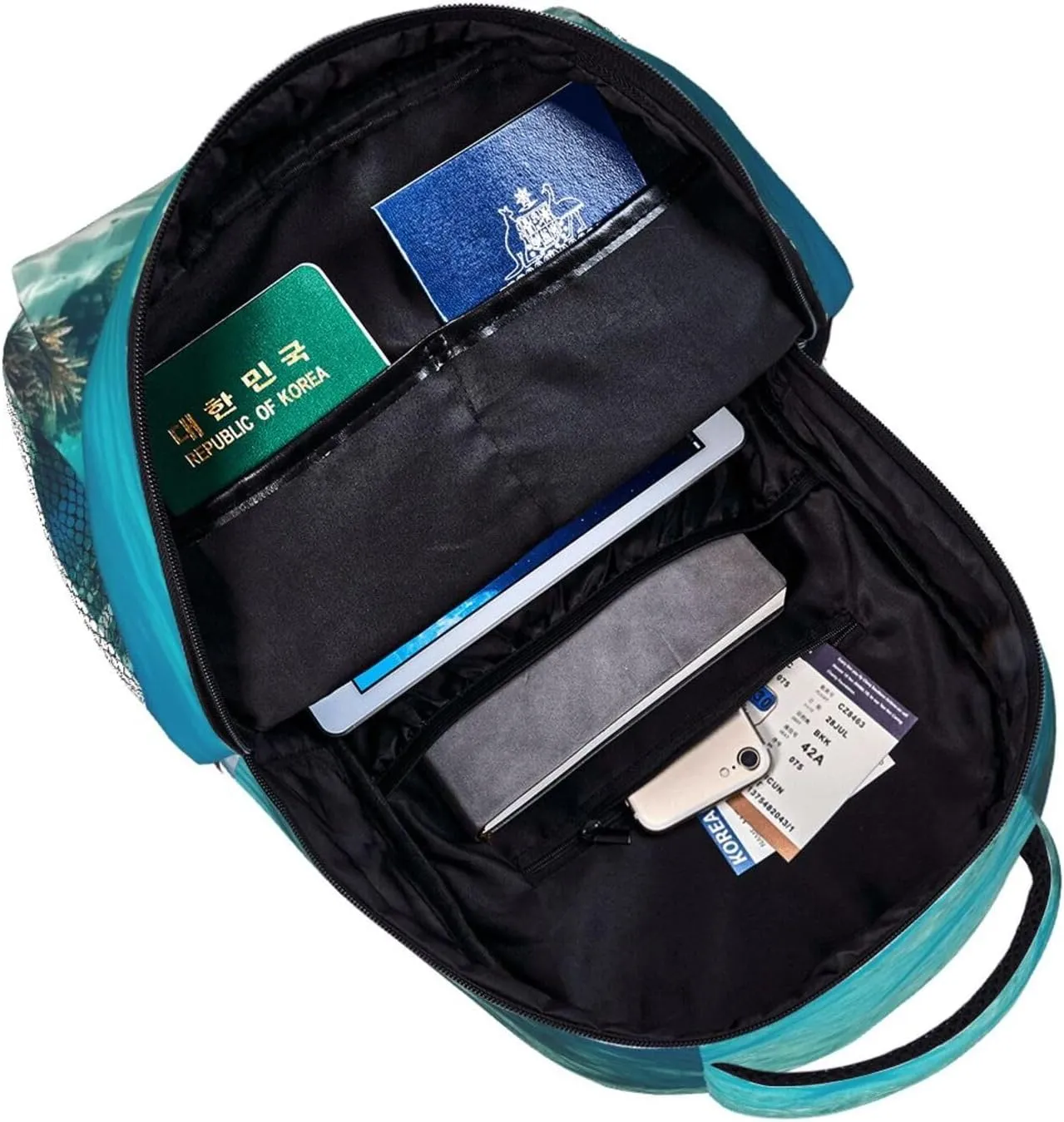 Travel Backpack for Women Men Casual Carry On Back Pack Vintage Eatery Dinner 15.6inch Laptop Backpack