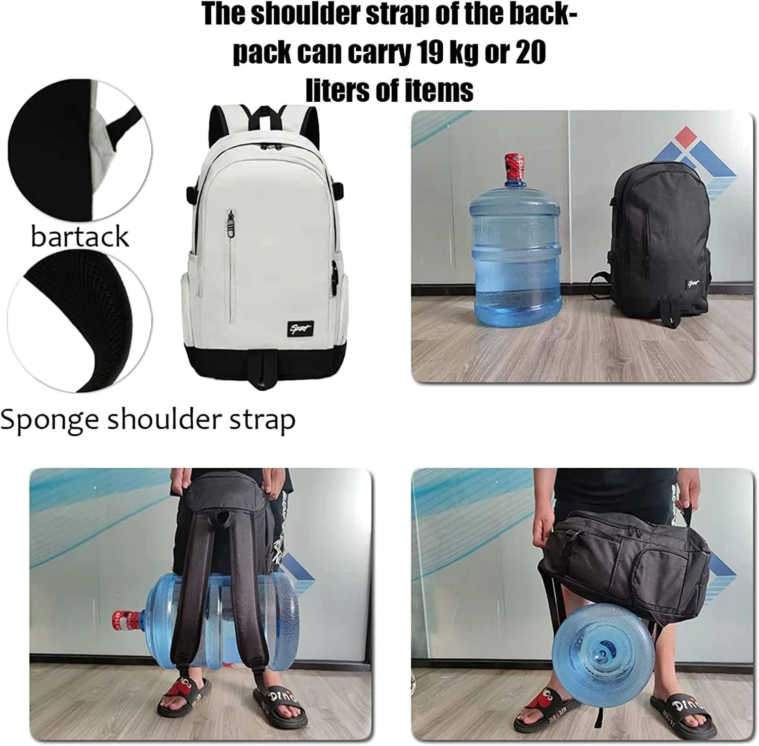 Travel Laptop Backpack, Business Slim Durable Laptops Backpack School Computer Bag Gifts for Men & Women Fits 15 Inch Notebook