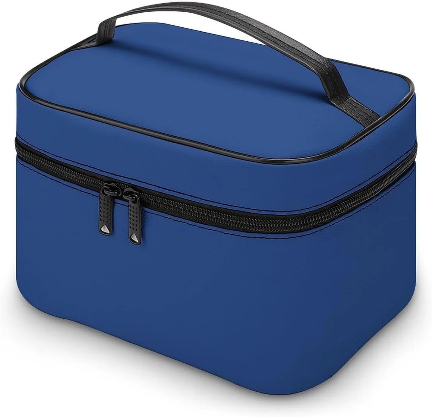 Travel Makeup Bag, Deep Blue Cosmetic Bags for Women Large Capacity Waterproof Toiletry Bag Make up Organizer