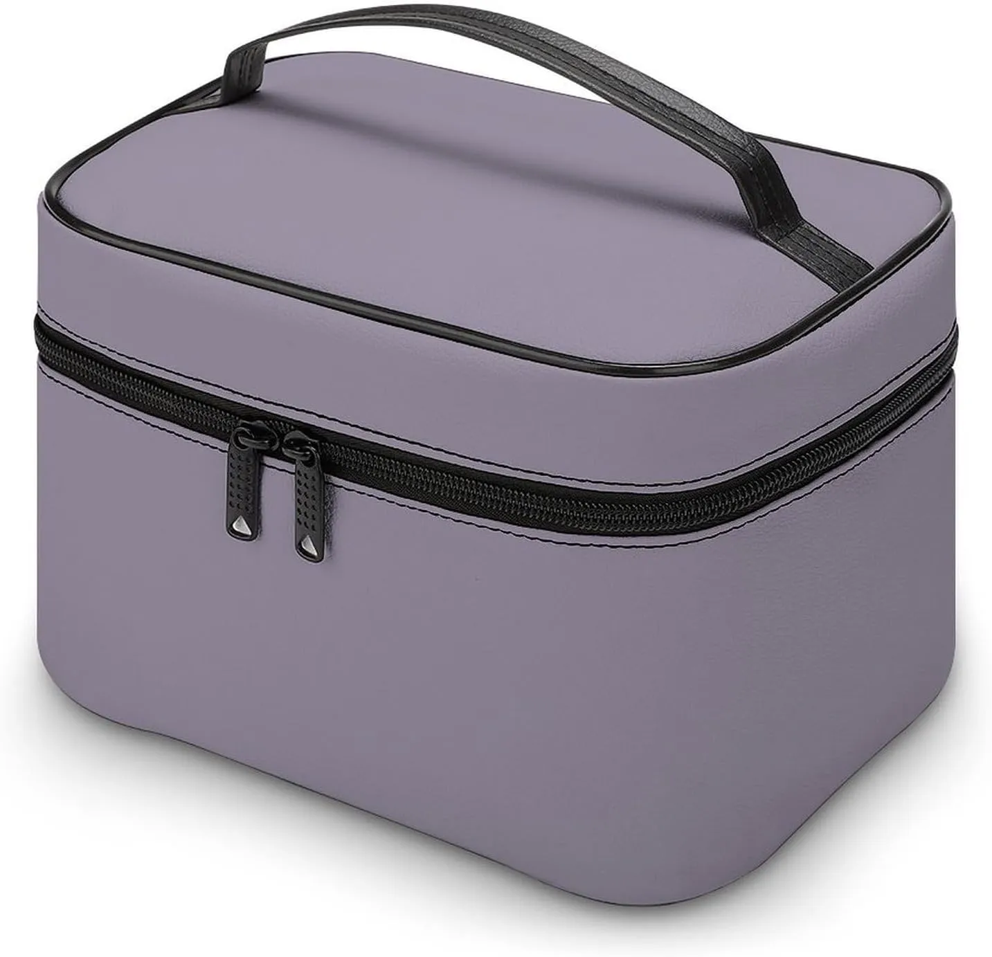 Travel Makeup Bag, Simple Lilac Cosmetic Bags for Women Large Capacity Waterproof Toiletry Bag Make up Organizer