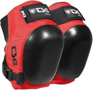 TSG Knee Pads Force III Kneepads - Skateboard, Hardshell, EVA Foam, Protective Gear, Crash Protection, Replaceable PE Cap, Tear Resistant Nylon, Certified, Open Back, Adults, Swiss Design