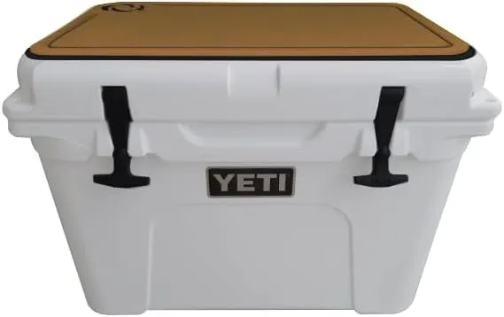 Tundra 35 Cooler Lid Tops - EVA Foam YETI Chest Cooler Peel and Stick Comfort Pad - Hard Side Camping, Boating, Tail Gate, Ice Box Top Cushion