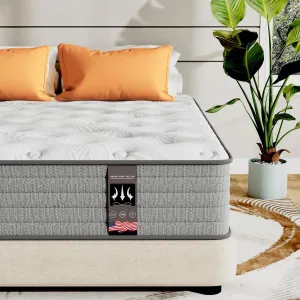 Twin XL Mattress,12 Inch Superior Hybrid XL Twin Mattress in a Box with Gel Memory Foam for Back & Lumbar Support,Individually Pocket Springs for Pressure Relief,Medium Firm,CertiPUR-US,39"*80"*12"